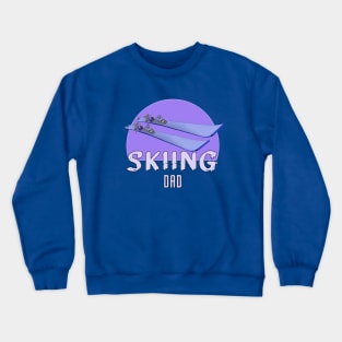 Skiing Dad Crewneck Sweatshirt